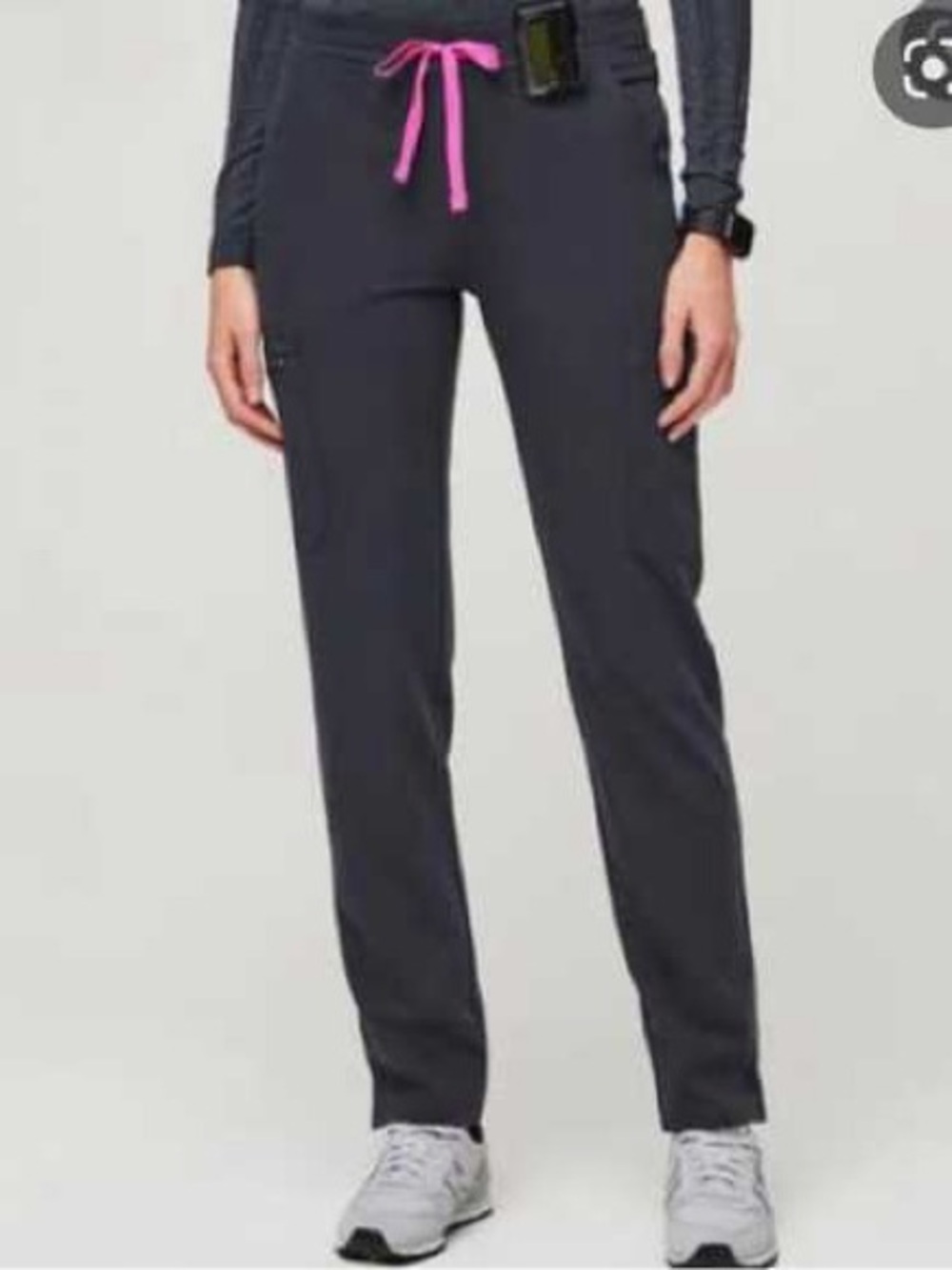 Figs Yola Slim Scrub Pant, night sky, size medium